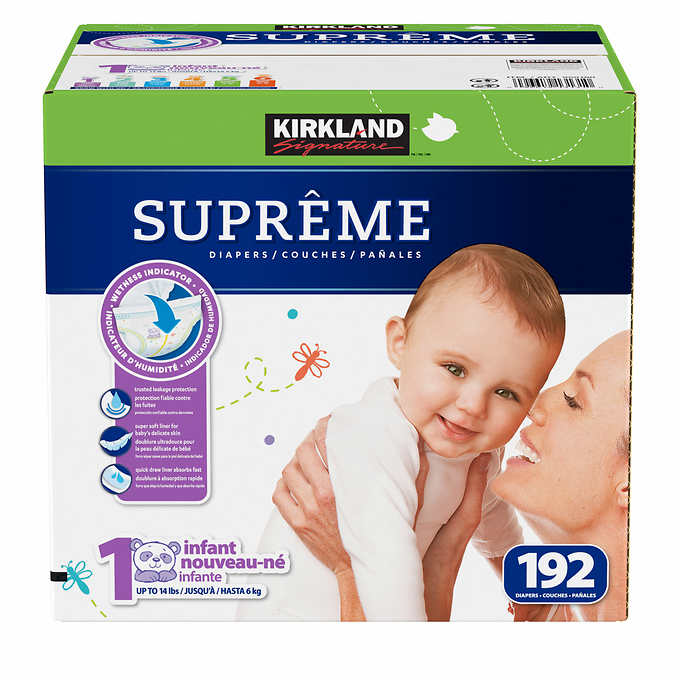Kirkland Supreme Disposable Diaper